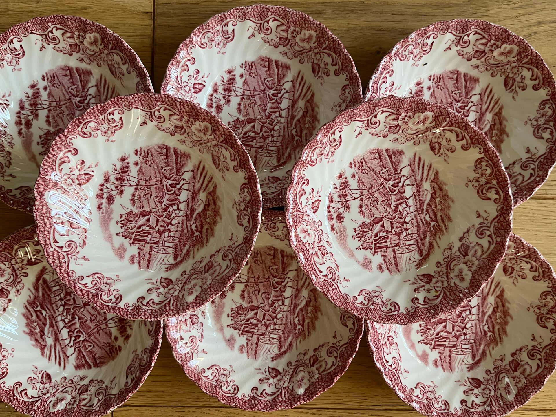 8 Johnson Brothers bowls