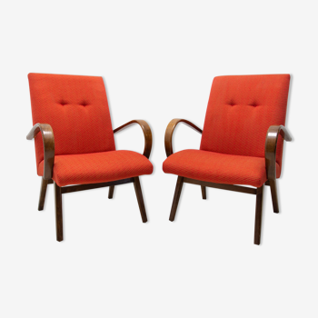 Pair of midcentury armchairs by Jaroslav Šmídek, 1970´s