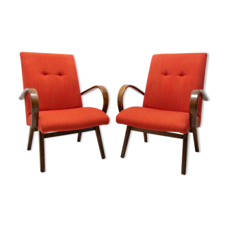 Pair of midcentury armchairs by Jaroslav Šmídek, 1970´s