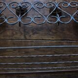 Wrought Iron Flower Planter Shelf
