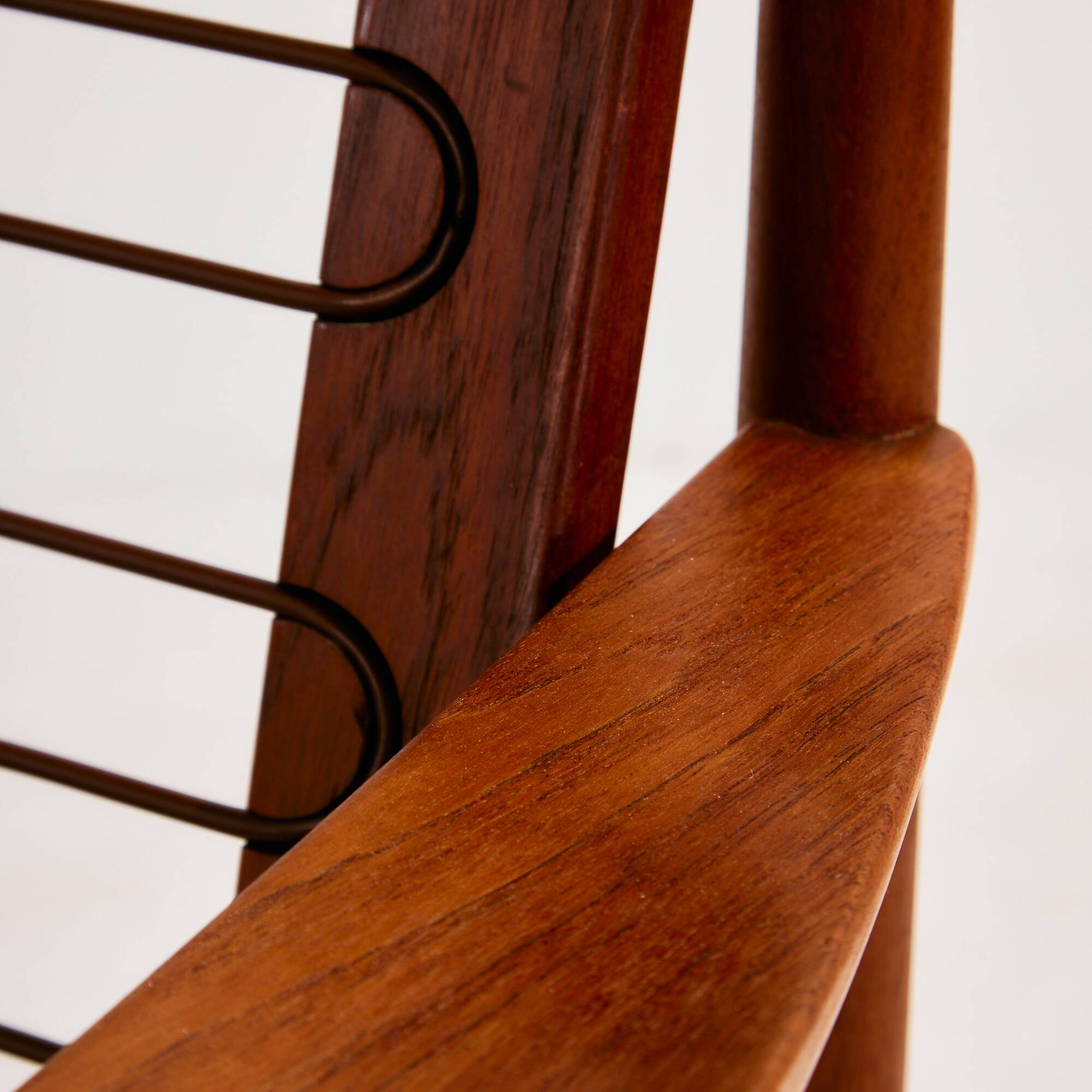 Restored teak armchair by Arne Vodder for Glostrup Møbelfabrik