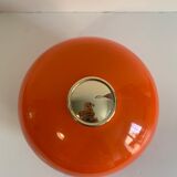 Vintage 70s orange ice cube tray