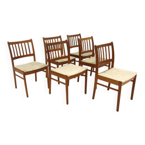 Set de 6 chaises scandinave