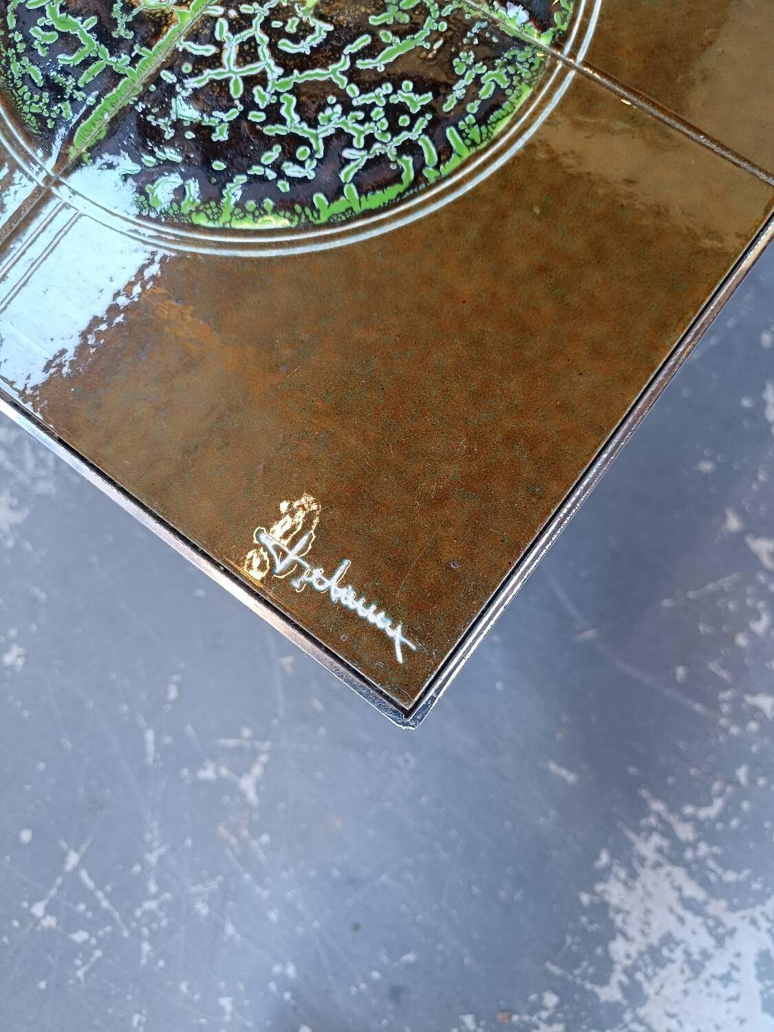 Ceramic coffee table