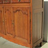 Very large manor sideboard, late 19th century, solid oak
