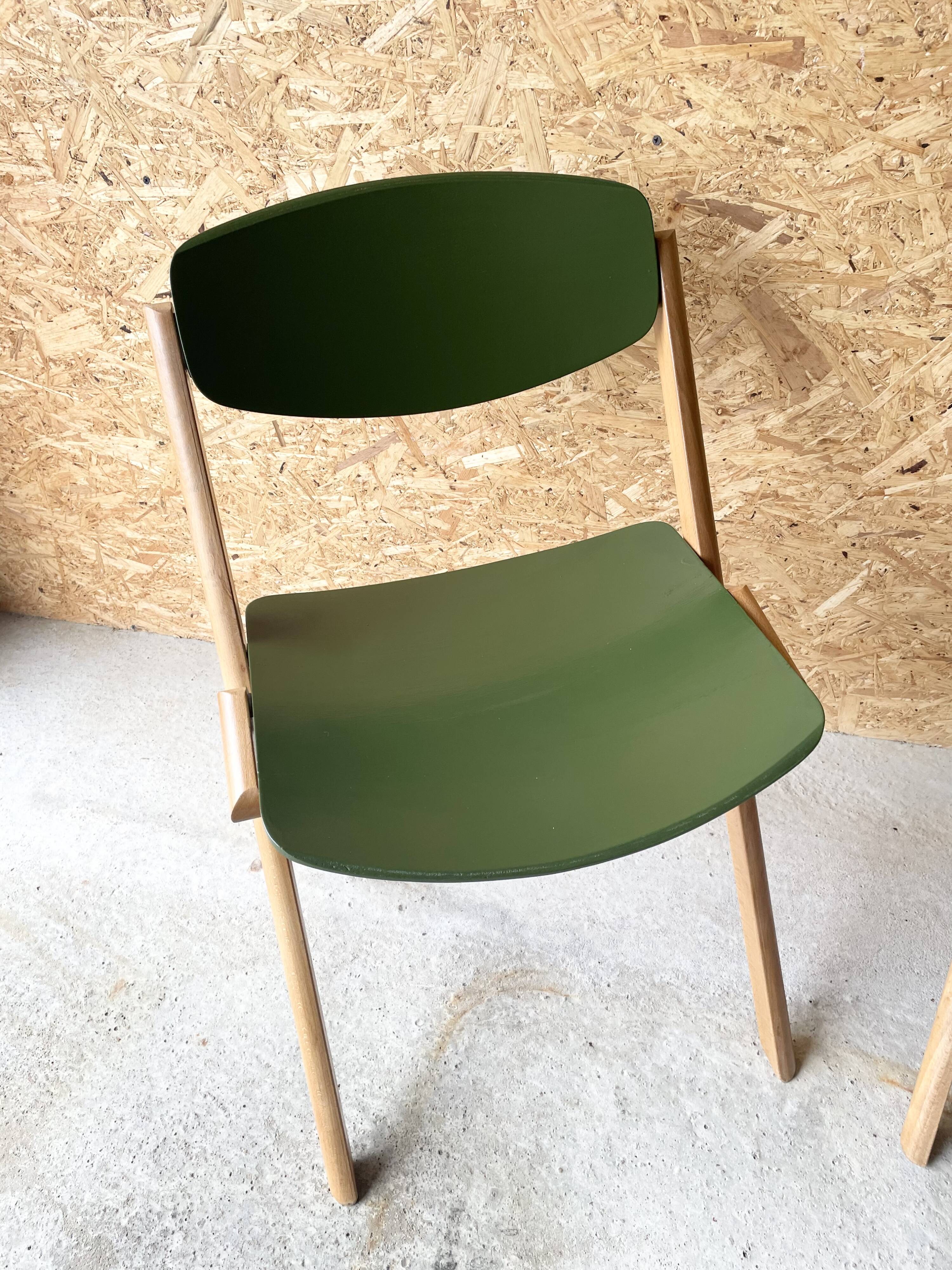 Jean-claude duboys folding chairs from the 80s