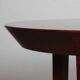 Round extendable table by Ole Hald for Gudme Møbelfabrik, 1960
