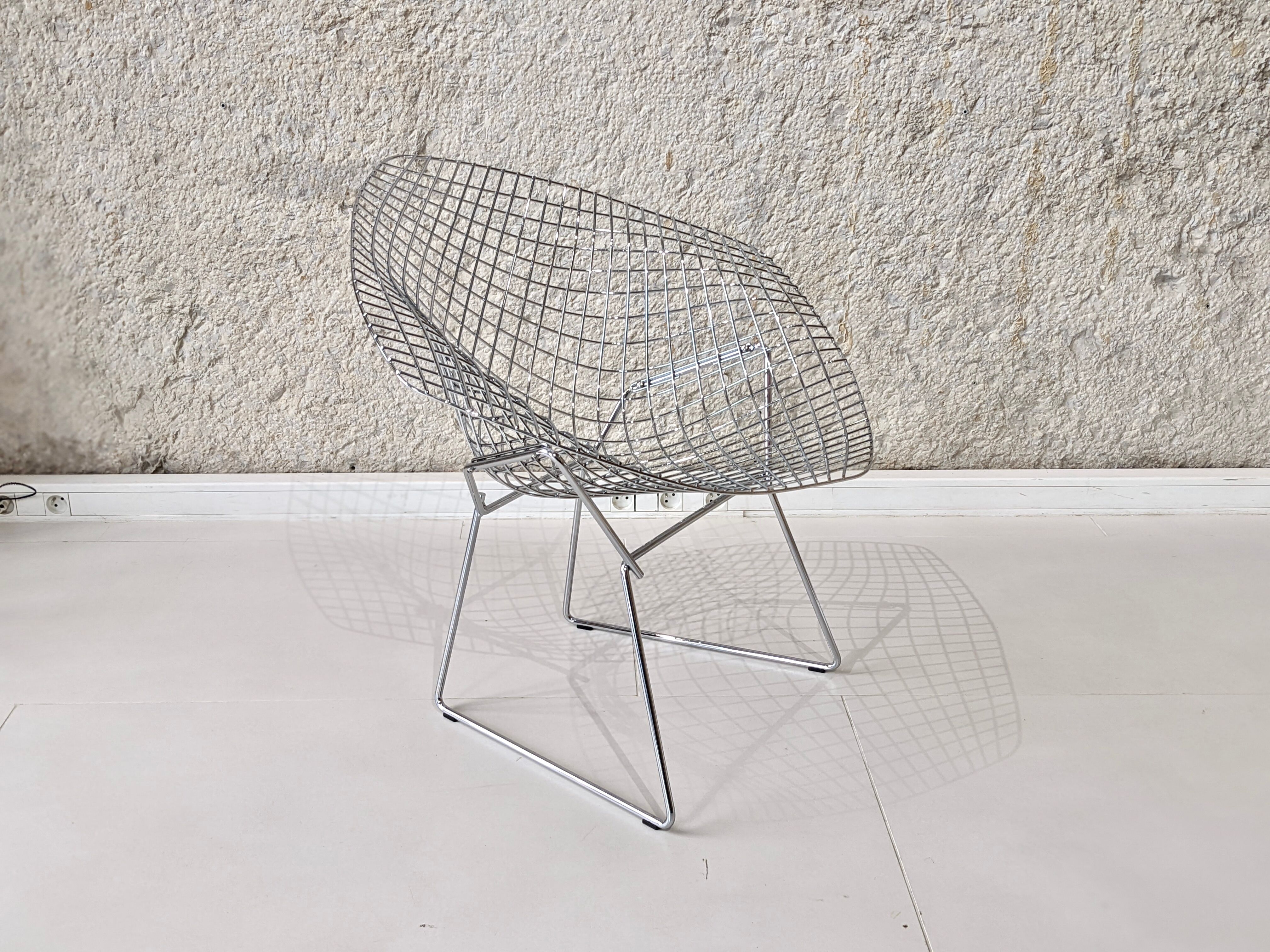 "Diamond" armchair by Harry Bertoia for Knoll.