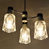 Chandelier du milieu du siècle par Drukov, 1960.
