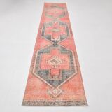 3x13 Wool Runner Rug, Turkish Runner, 82x381Cm