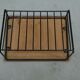 Scandinavian teak string wall shelf, 1960s