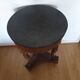Empire style ceremonial table with mahogany swans