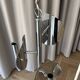 1970s Space Age chrome chandelier – 3 lights