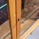 Vintage display cabinet, chest of drawers, sideboard, oak, Danish Mid Century