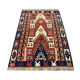Wool antique kilim, tribal motif wool area rug- 212x290cm