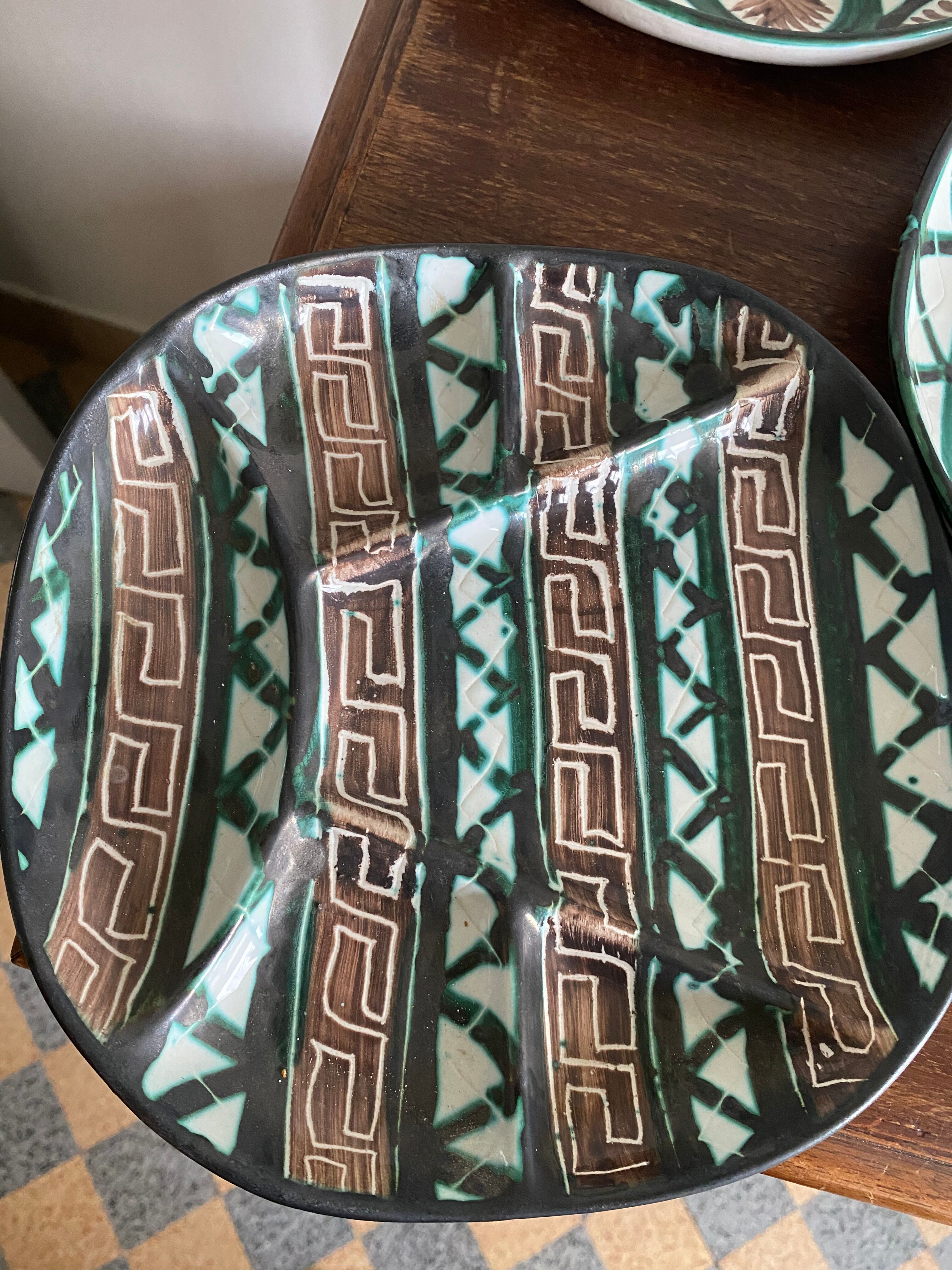 Robert Picault fondue plates