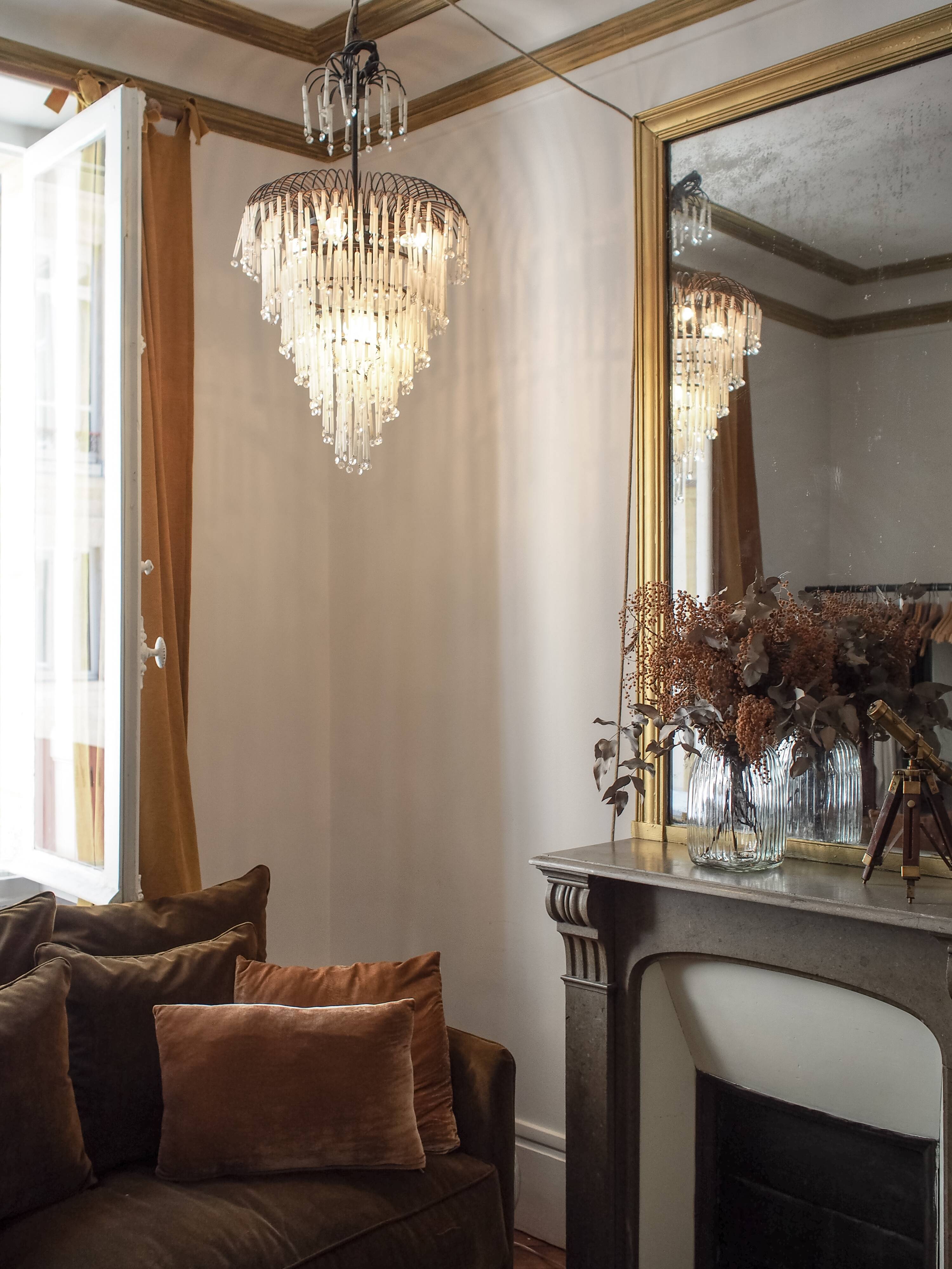 Chandelier en cristal