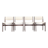Vintage teak chairs by Poul Volther for Frem Rojle, 1960s, set of 4.