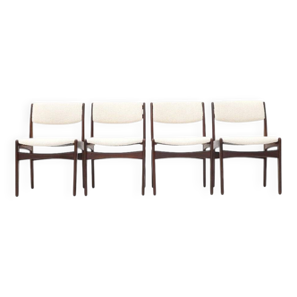 Vintage teak chairs by Poul Volther for Frem Rojle, 1960s, set of 4.