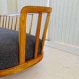 Mid-Century Modern Sculptural Canapé Model "Värend" Carl Malmsten, 1942