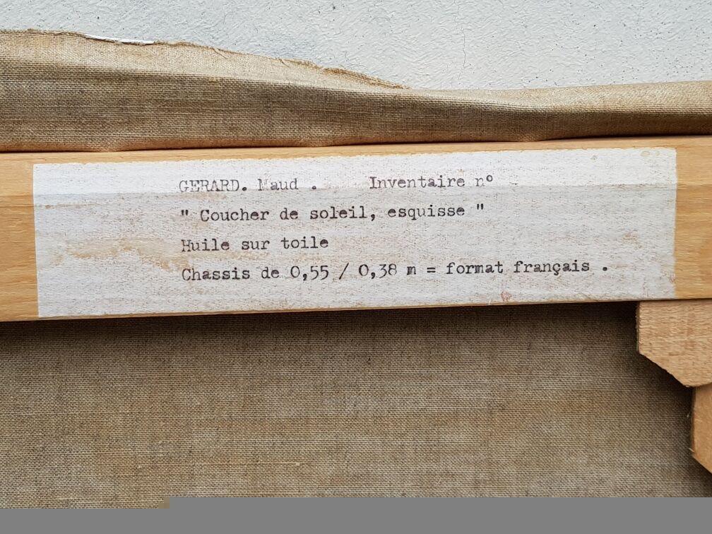 Sunset in the North Sea Maud Gérard