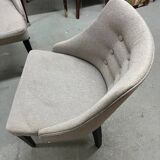 Coffe Shell Armchair