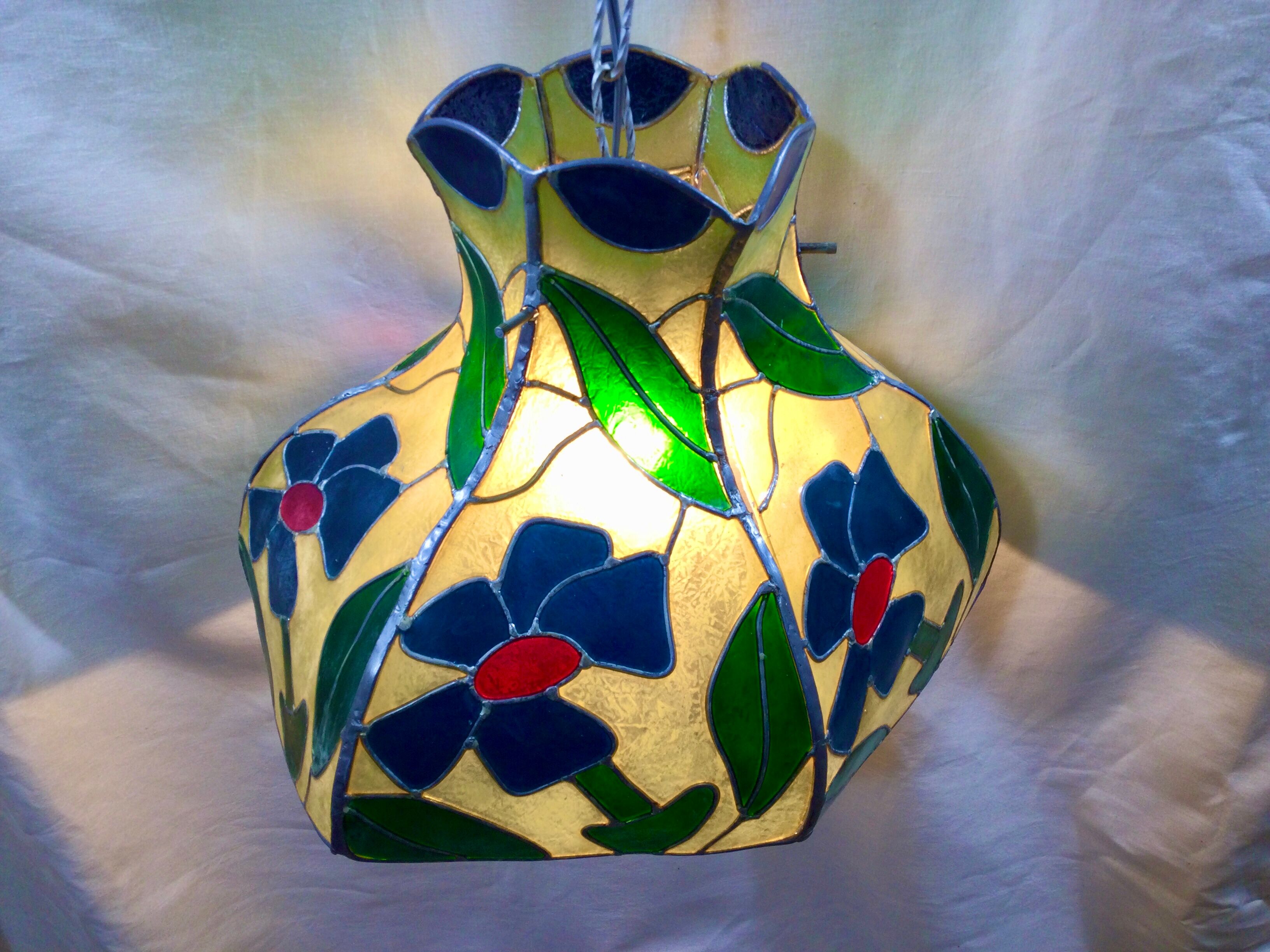 Art nouveau style chandelier