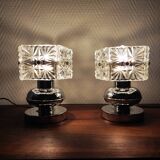Paire de lampes Vintage 1970
