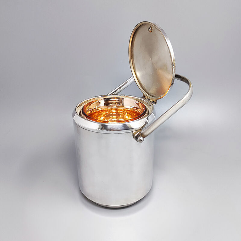 Ice bucket by Aldo Tura for Macabo, made in Italy, 1960