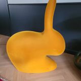 Rabbit chair by Stefano Giovannoni - Large velvet model