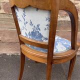 Office armchair gondola art deco mahogany 1930