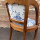 Fauteuil de bureau gondole art déco acajou 1930