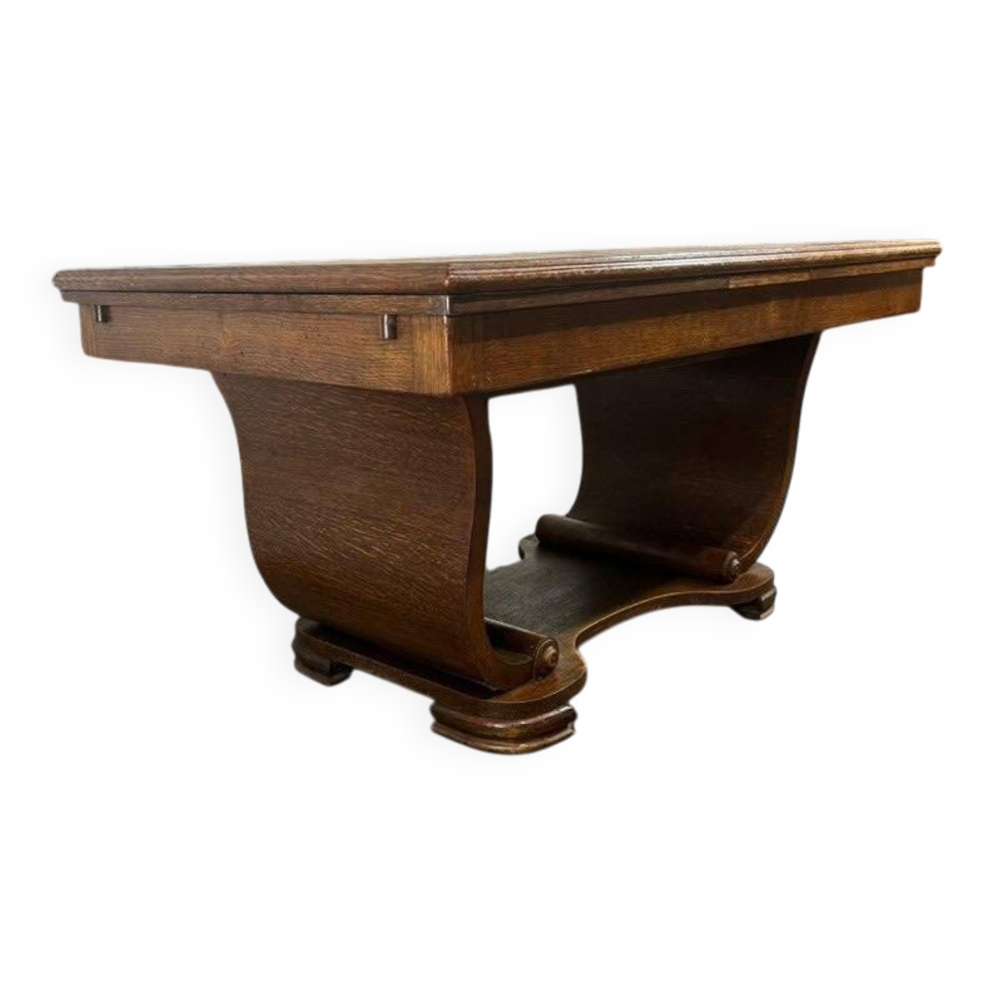 Art Deco extendable dining table