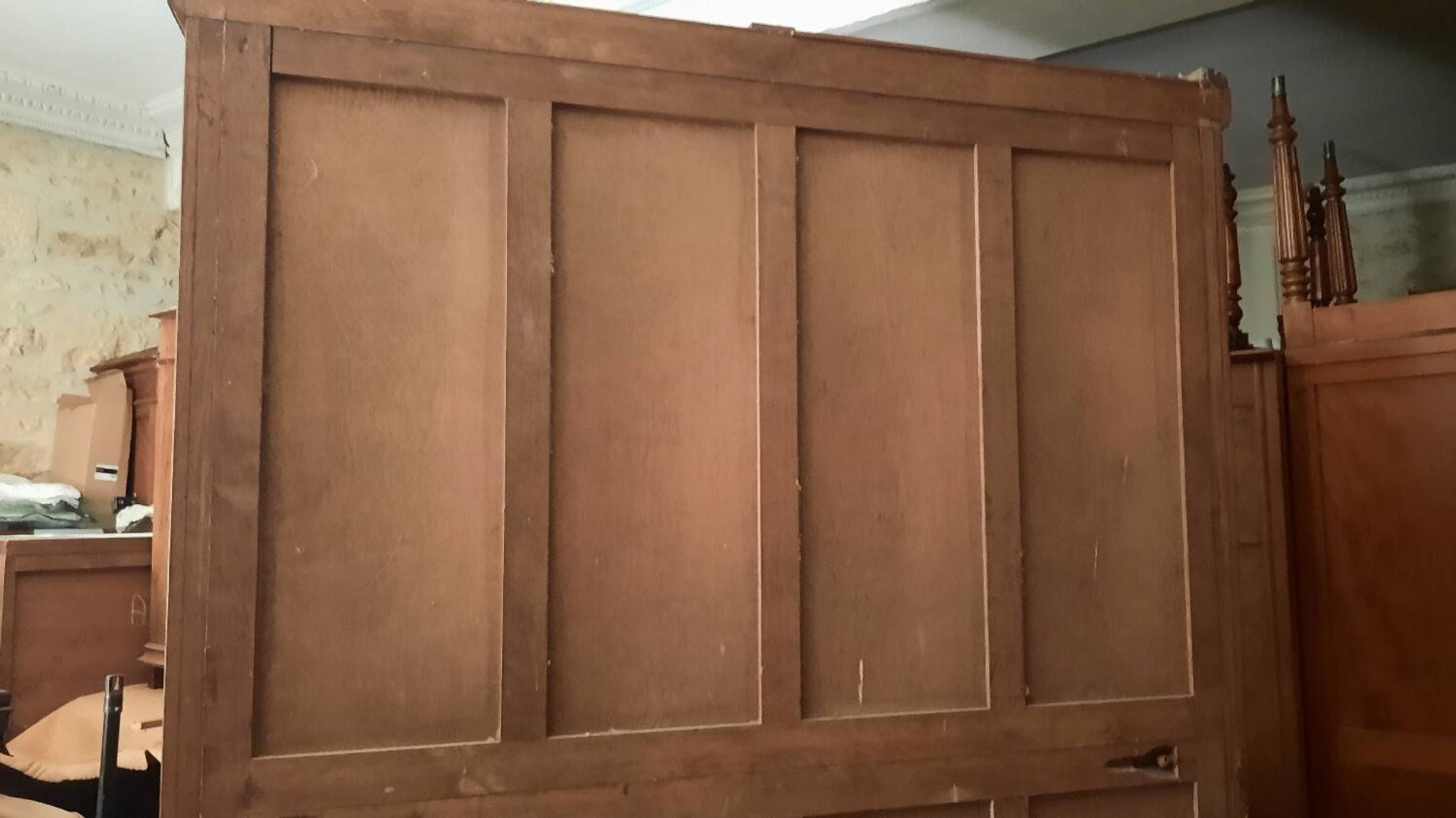 Old art deco style wardrobe