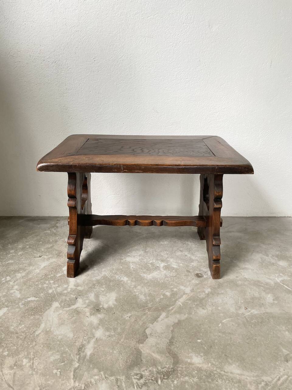 50s Brutalist Oak Coffee Table