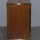 Military commode in solid oak and brass circa 1880