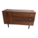 Commode vintage en noyer DDR, années 1960