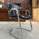 Fauteuil en cuir par Willy RIZZO pour CIDUE