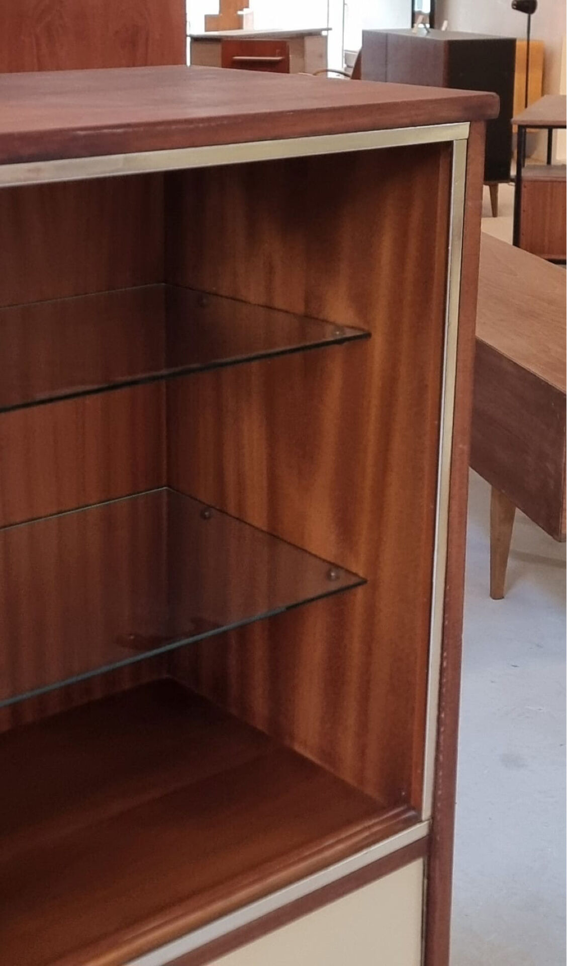 Mid-century display cabinet
