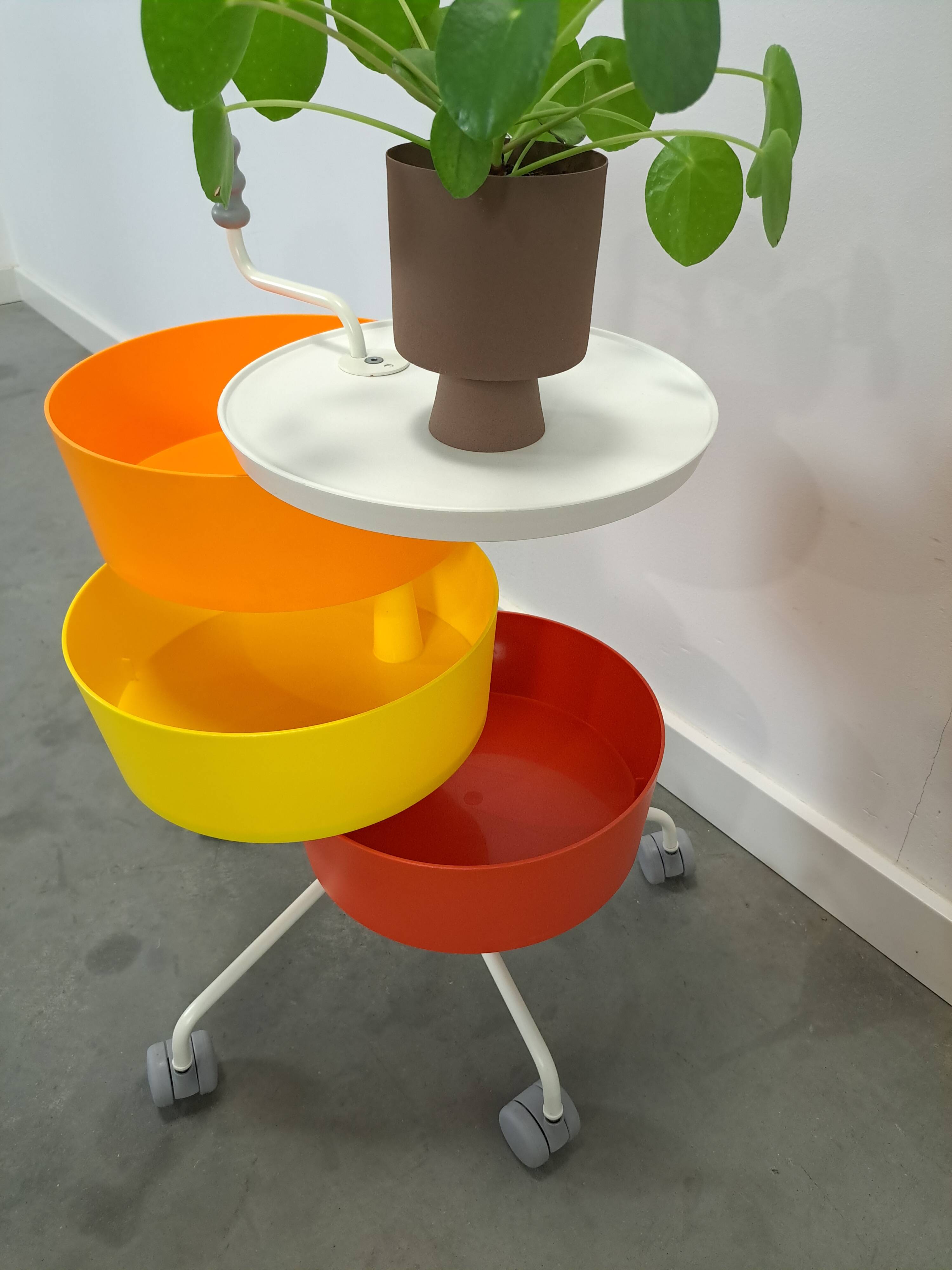 Ikea kunststof trolley PS Klyftig