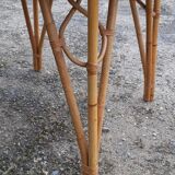 Vintage rattan lounge table