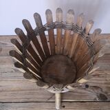 Pot cover, rattan flower holder