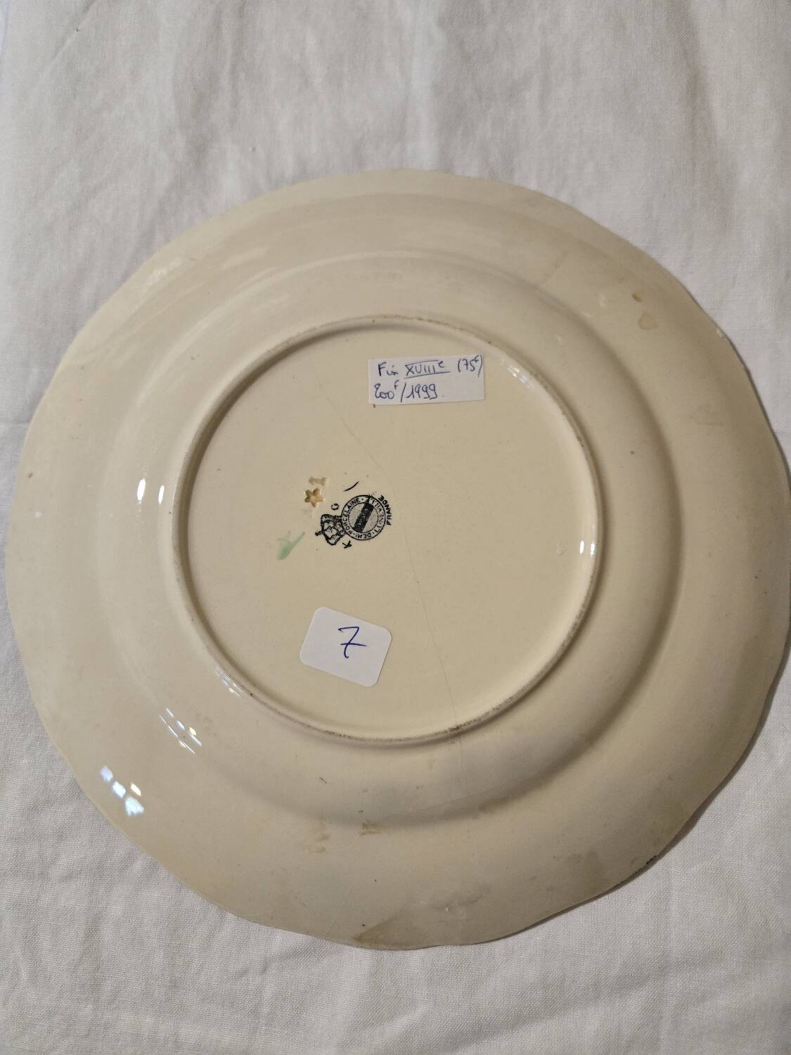 Vintage plate