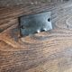 1940s Czechoslovak Oak and Patinated Leather Gym Bench