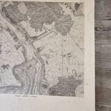 Old map of the essonne