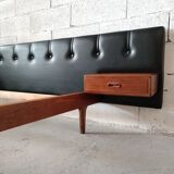 Lit scandinave en palissandre