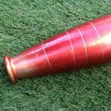1970s Vase / Soliflore (large model) Ball shape with slender neck Painted glass with...