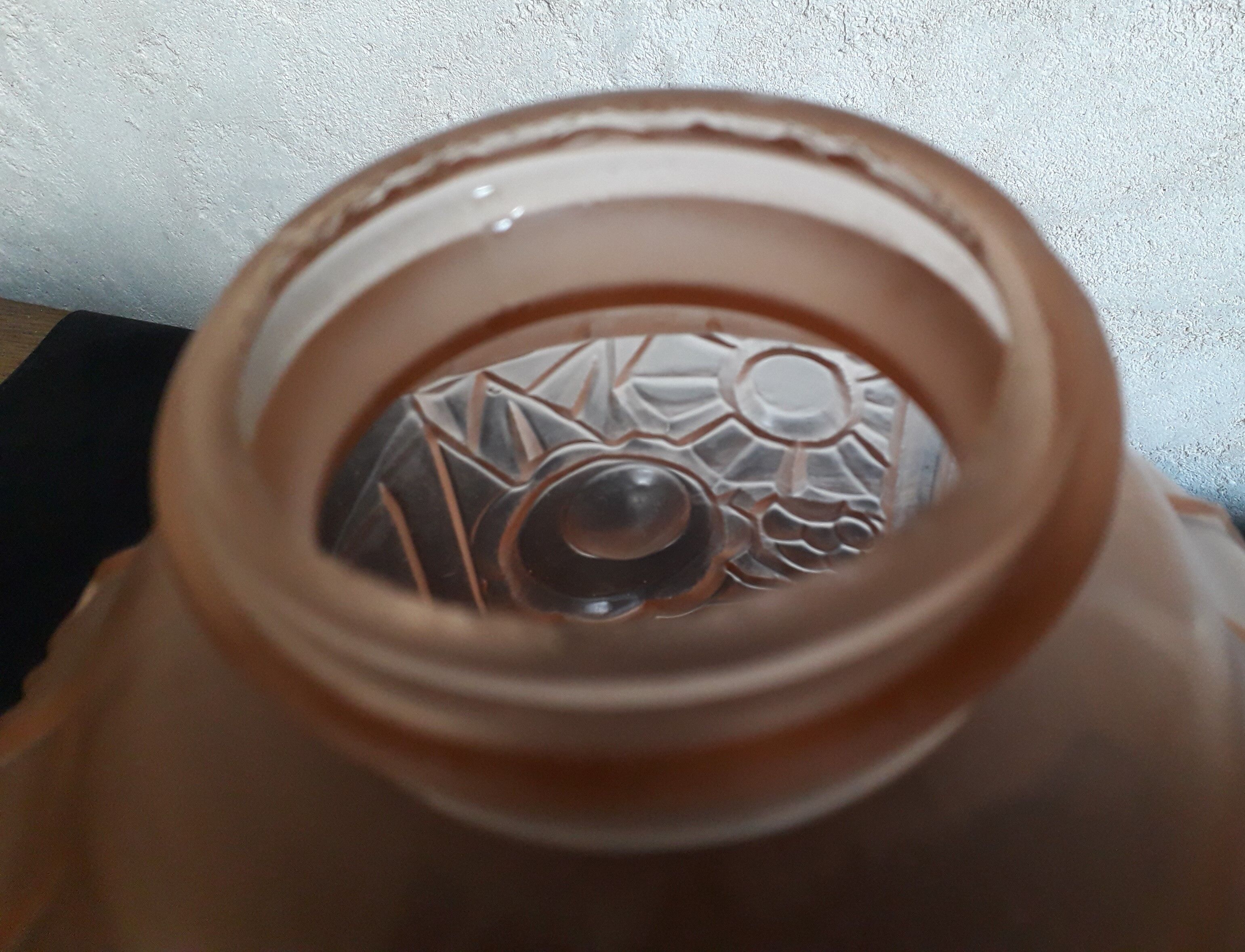 Scailmont art deco glass vase