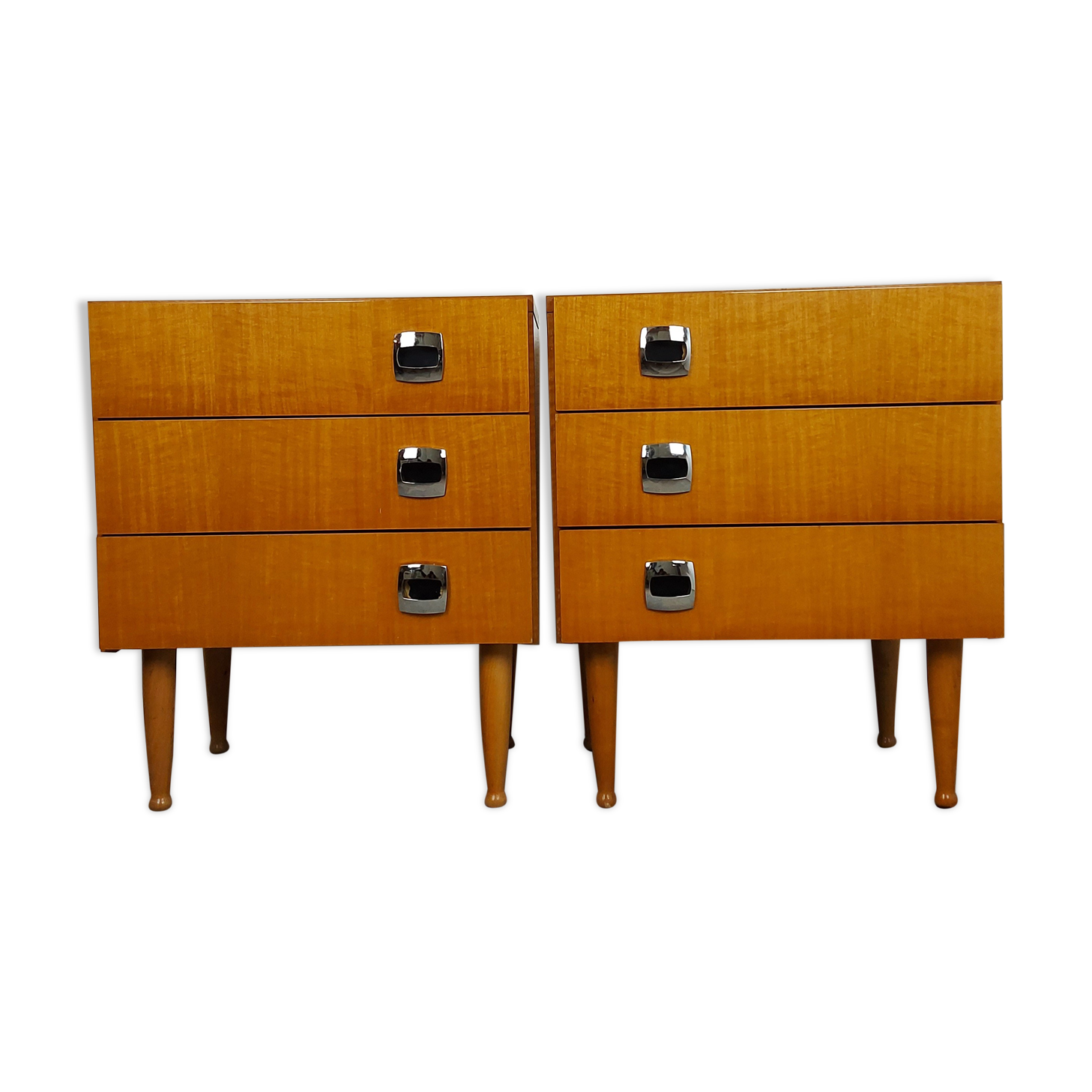 Bedside table/Nightstand, pair