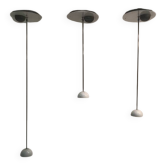 Set of three "Alesia" pendants – Carlo Forcolini for Artemide, 1981